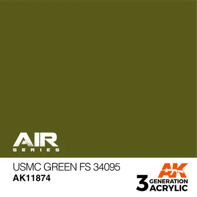 3G Air 074 - USMC Green FS 34095 - AK11874