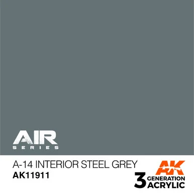 3G Air 111 - A-14 Interior Steel Grey - AK11911