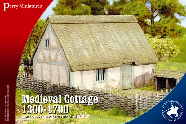 Medieval Cottage 1300 -1700 AD 28 mm Scale Scenery