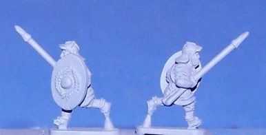 PIG030016 - AUXILIARY SPEAR, WREATH SHIELD