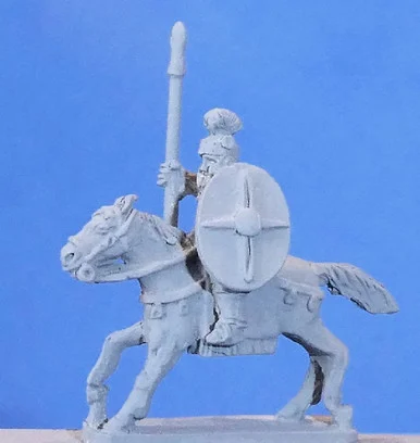 PIG030023 - ROMAN CAVALRY, RIBBED SHIELD