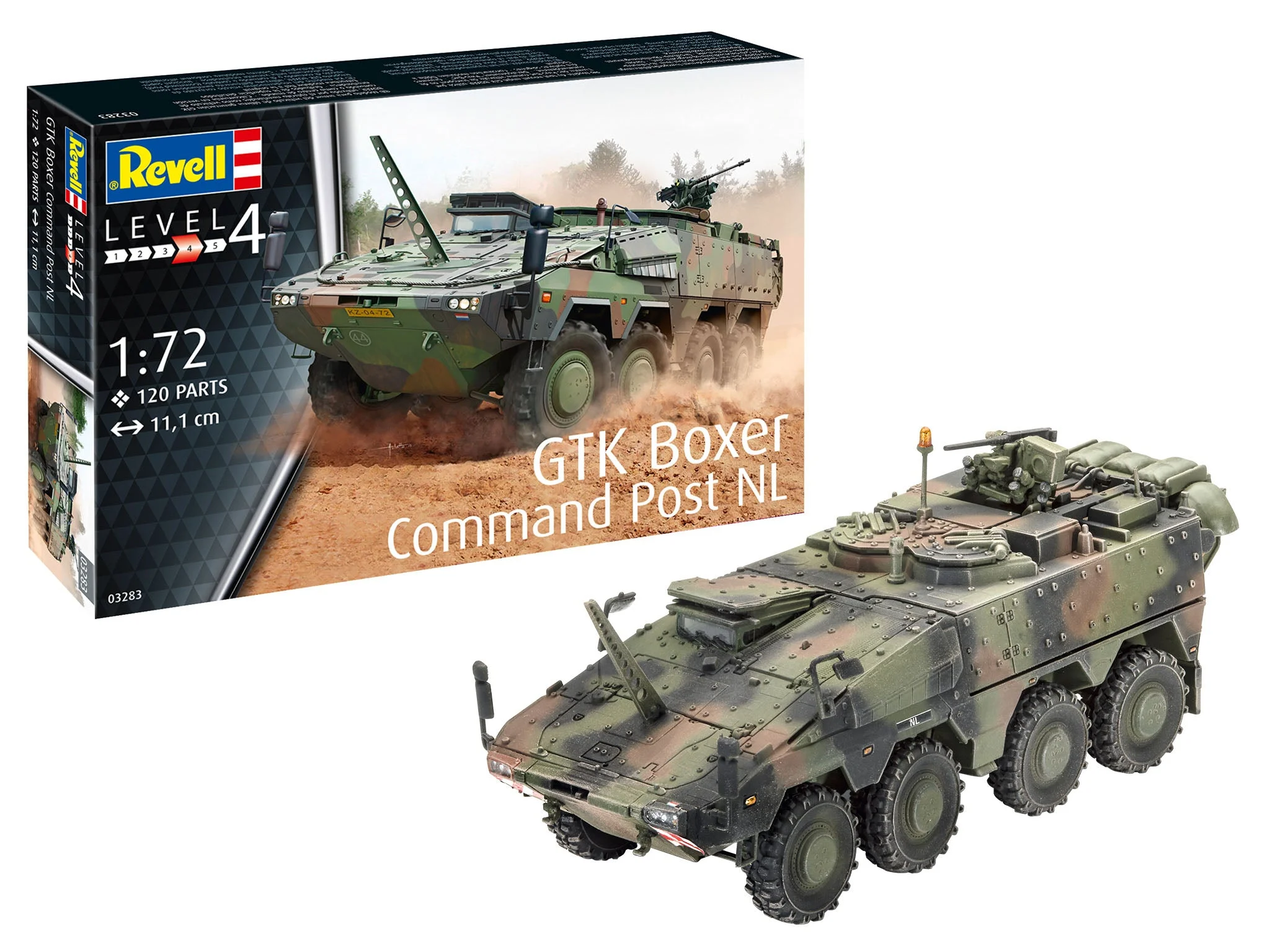 GTK Boxer Command Post NL, 1/72 Scale Model Kit - Revell Germany