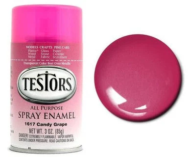 Testors 1617 Candy Grape Enamel Spray 3oz