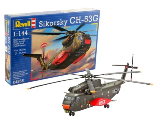 Sikorsky CH-53G Helicopter German Army 1/144 Scale Model Kit