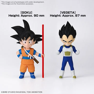 Bandai Dragon Ball Daima Model Kit Son Goku (Mini) & Vegeta (Mini) - Bandai - BAN