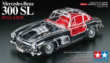 Tamiya 24366 Full View Mercedes Benz 300 SL 1/24 Scale Model Kit