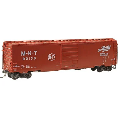 Kadee Coupler #6416 HO Scale Missouri Kansas Texas MKT #90135 - RTR 50' PS-1 Boxcar