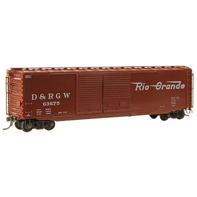 Kadee 6745 HO Scale Denver Rio Grand Western D&RGW #63675 - RTR 50' PS-1 Boxcar