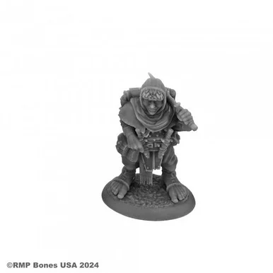 07134 - Bones USA Dungeon Dwellers: Dodger Barncock, Halfling Rogue