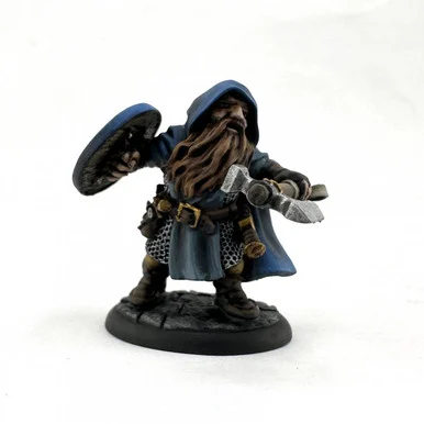 07137 - Bones USA Dungeon Dwellers: Baldon, Dwarf Hero