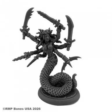 07187 - Bones USA Dungeon Dwellers: Vandorendra, Marilith Demon