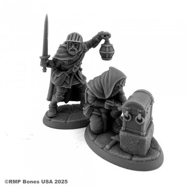 07209 - Bones USA Dungeon Dwellers: Teamwork Fighter Rogue Vignette