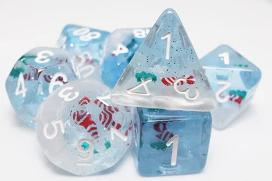 Foam Brain Games 2436 Cozy Socks RPG Dice Set - FoamBrain