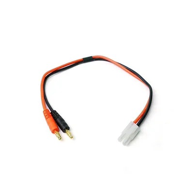 Racers Edge 1619 Charge Adapter: M Tamiya to M 4mm Bullets-300mm Wir