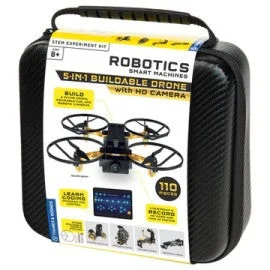 Thames & Kosmos 620379 Robotics Smart Machines 5-in-1 Drone w/ HD Camera