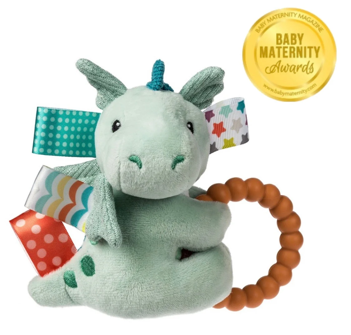 Mary Meyer Drax Dragon Teether Rattle - Mary Meyer Corporation
