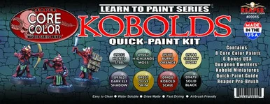 Reaper 09915 LTP Kobold Quick Paint Kit - Reaper Bones