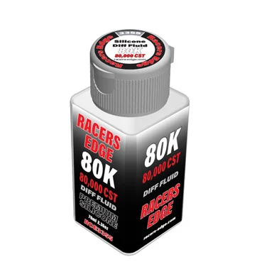 Racers Edge 3355 80,000cSt 70ml 2.36oz Pure Silicone Diff Fluid