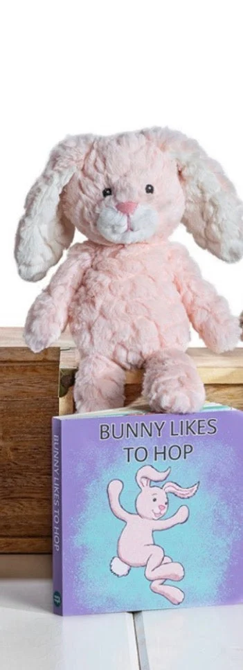 Mary Meyer Putty Nursery Blush Bunny & Bunny Likes To Hop Board Book - Mary Meyer Corporation