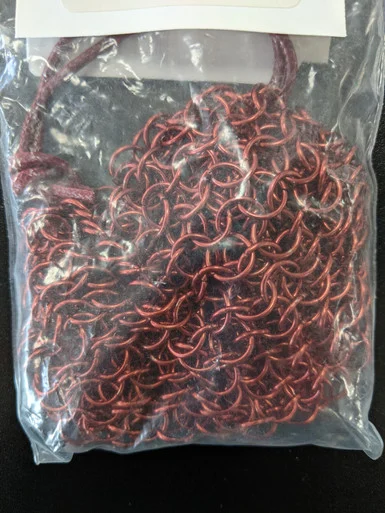 Critical Hit Collectibles Red Chainmail Dice Bag - Critical Hits