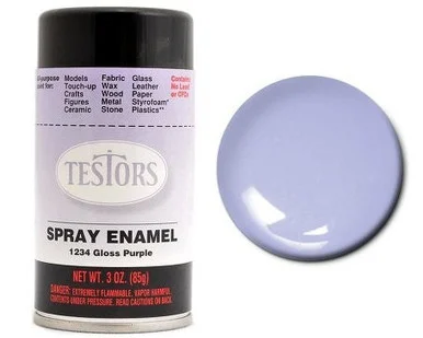 Testors 1234 Purple Enamel Spray 3oz