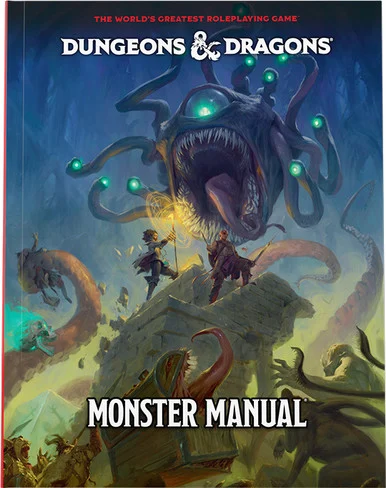 Dungeons & Dragons RPG: Monster Manual Hard Cover (2024) - Wizards of the Coast - WOC