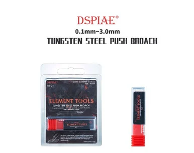 2.6MM Tungsten Steel Push Broach Chisel - Dspiae