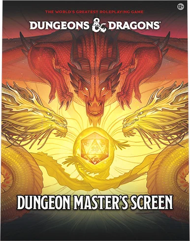 Dungeons & Dragons RPG: Dungeon Masters Screen (2024) - Wizards of the Coast - WOC