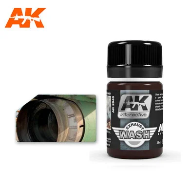 AK2040 - Enamel Wash: Exhaust Wash