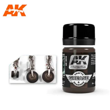 AK2032 - Enamel Effects: Grease Shafts & Bearings