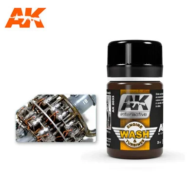 AK2033 - Enamel Wash: Aircraft Engine Wash