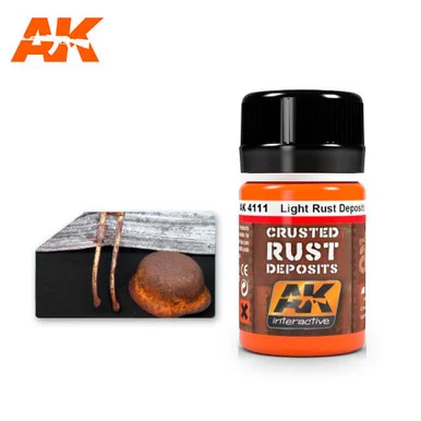 AK4111 - Enamel Deposit: Light Rust Deposits