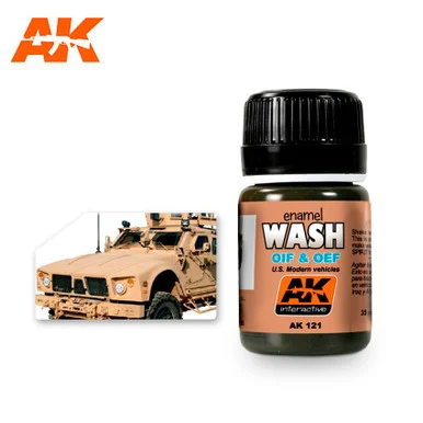 AK121 - Enamel Wash: OIF and OEF Vehicles