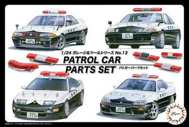 1/24 Police Car Parts Set - Fujimi - FUJ