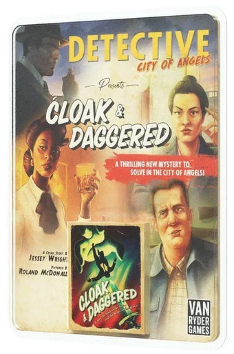 Detective City of Angels: Cloak and Daggered Expansion - Van Ryder Games - VRG