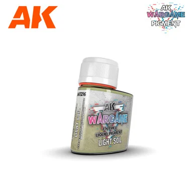 AK1216 - Enamel Pigments: Light Soil
