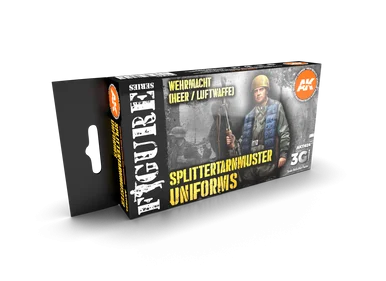 3G Set: Splittertarnmuster Uniform - AK Interactive - AKI