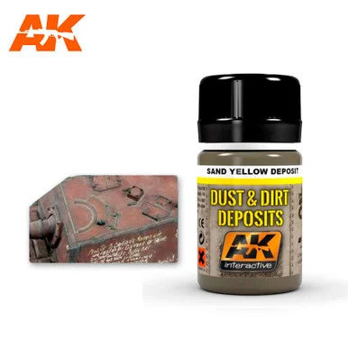 AK4061 - Enamel Deposit: Sand Yellow Deposits