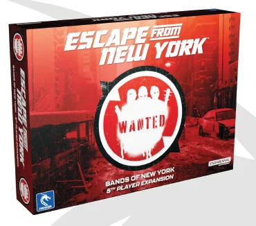 Escape from New York: Bands of New York – 5th player expansion - Pendragon Games - PEN