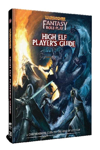 Warhammer Fantasy RPG: High Elf Player`s Guide (Hardcover) - Cubicle 7 - CU7