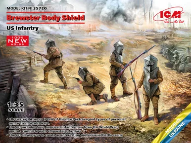 1/35 Brewster Body Shield, US Infantry - ICM - ICM