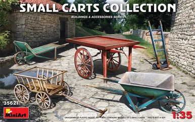1/35 Small Carts Collection - MiniArt - MIA