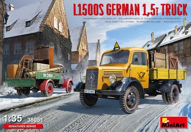 1/35 L1500S German 1.5t Truck - MiniArt - MIA