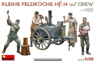1/35 Kleine Feldkuche Hf.14 w/Crew - MiniArt - MIA