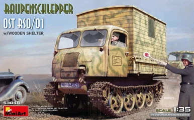 1/35 Raupenschlepper Ost RSO/01 with Wooden Shelter - MiniArt - MIA