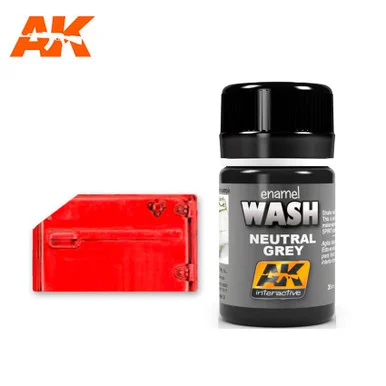 AK677 - Enamel Wash: Neutral Grey Wash