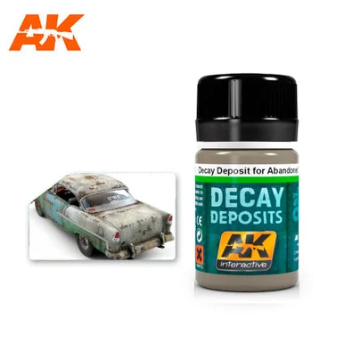 AK675 - Enamel Deposit: Decay Deposit for Abandoned Vehicles