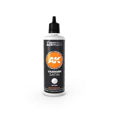 AK11238 - 3G Varnish: Satin Finish 100ml