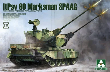 1/35 Finnish Self Propelled Anti Aircraft Gun ltPsv 90 Marksman SPAAG - 2043