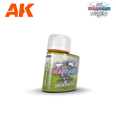 AK1205 - Enamel Pigments: Greenskin Soil